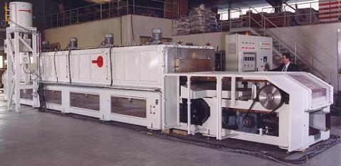 Conveyor furnace for springs annealing